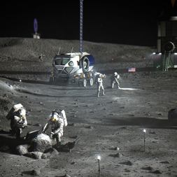 e lunar village