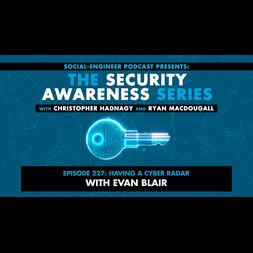ep security awareness series having cyber radar evan blair
