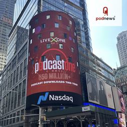 podcastone goes onto nasdaq today
